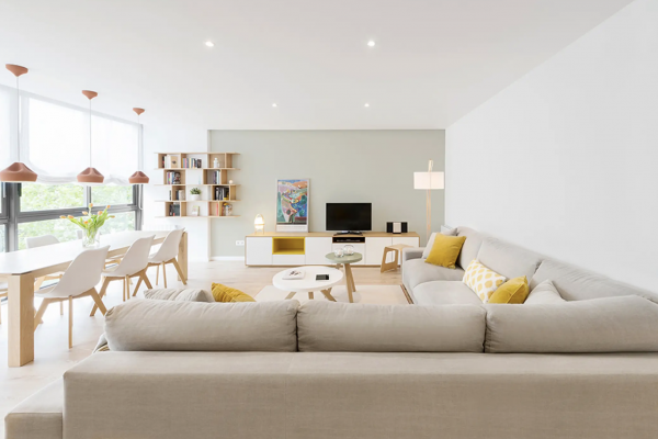 5 Formas de ubicar los muebles en el living y ganar un montón de espacio